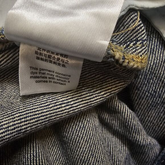 Free People We The Free Size 28 Raw Chewed Hem Distressed Button Fly Denim Jeans - Picture 12 of 15